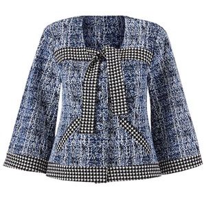 SOLD cabi nwot knit stretch jacket sz M